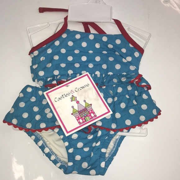 castles & crowns Other - Little Girls 2 Piece Swim suit Castles and Crowns